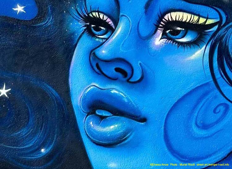 Dame en Bleu