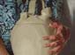 Vase et drapé