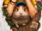 Fillette et hamster