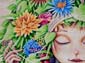 Pin-up aux fleurs