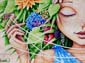 Pin-up aux fleurs