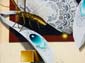 Papillon en dentelle
