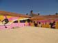 Plage colorée