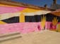 Plage colorée