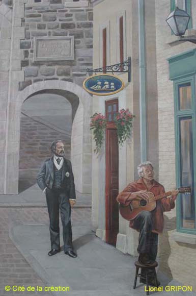 Fresque des québécois - Lord DUFFERIN