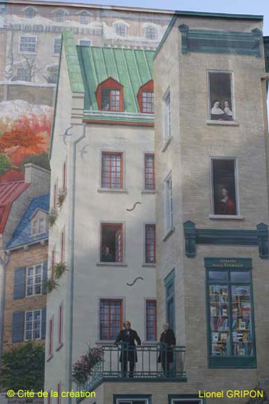 Fresque des québécois – Papineau