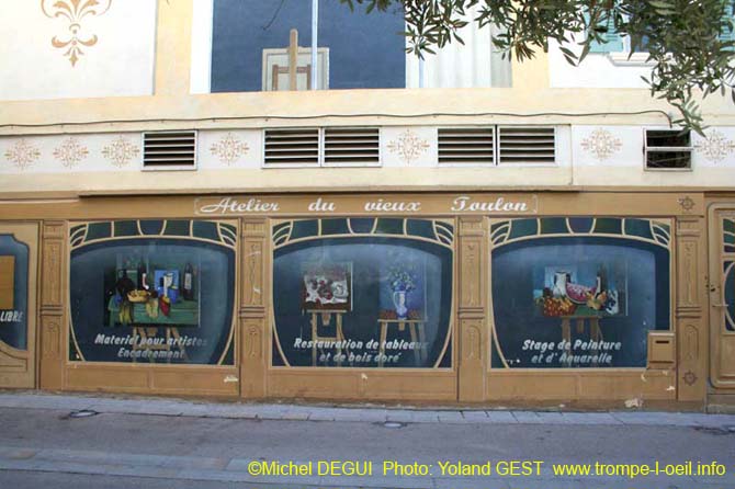 L’atelier de peinture