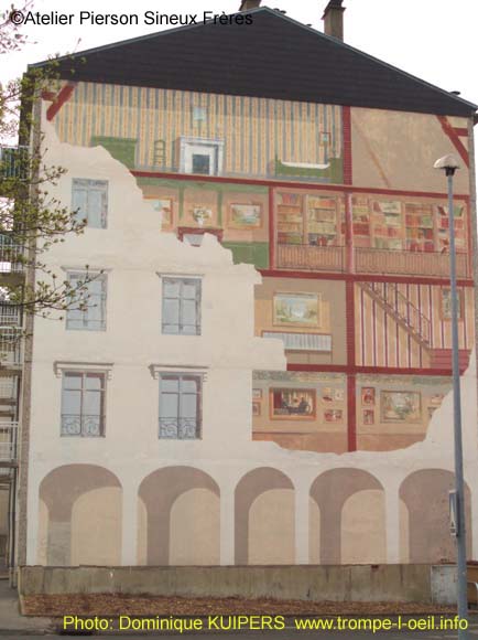 La façade effondrée