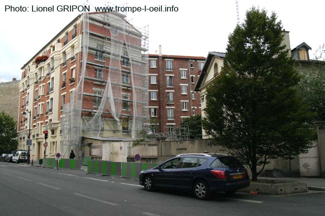 La façade ocre