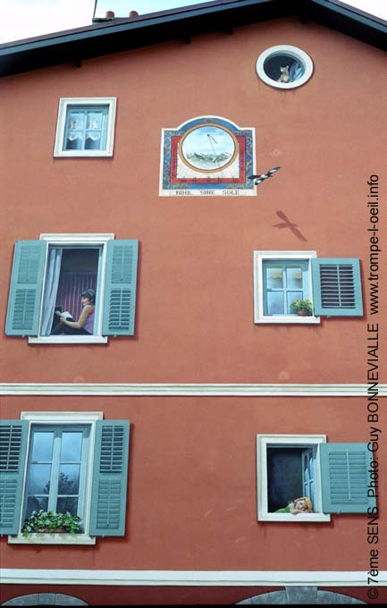 La façade ocre