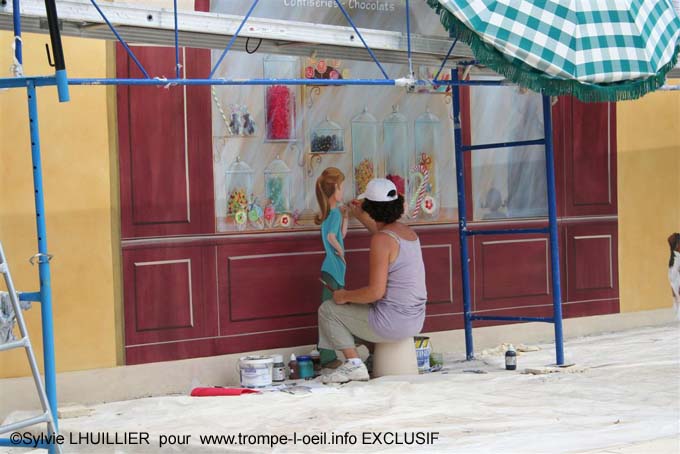 0 - La place pendant les travaux