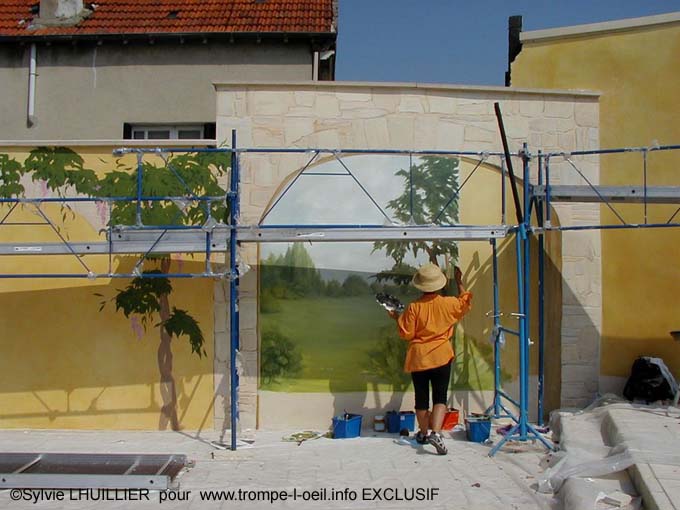 0 - La place pendant les travaux