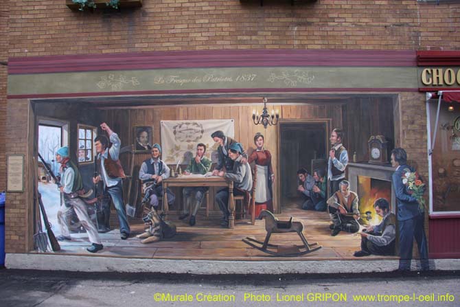 Fresque des patriotes