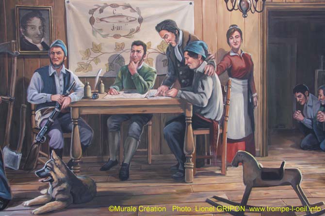 Fresque des patriotes