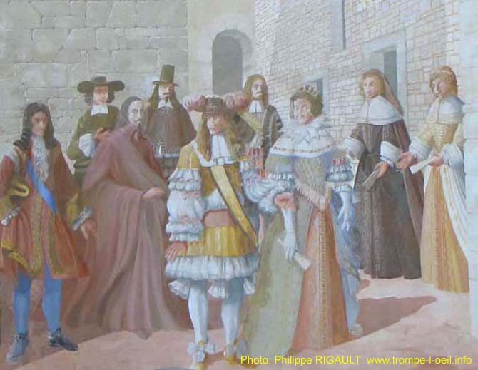 La cour