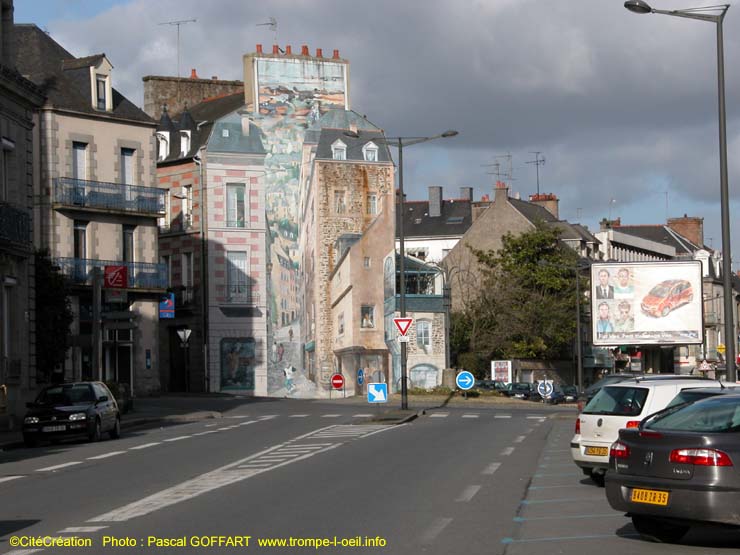 La rue pavée