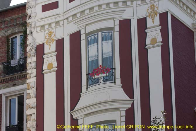 Façade ocre