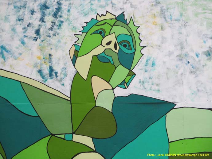 Le métro-05 La femme