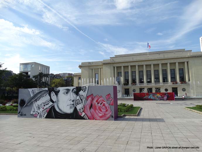 Musicien et la rose