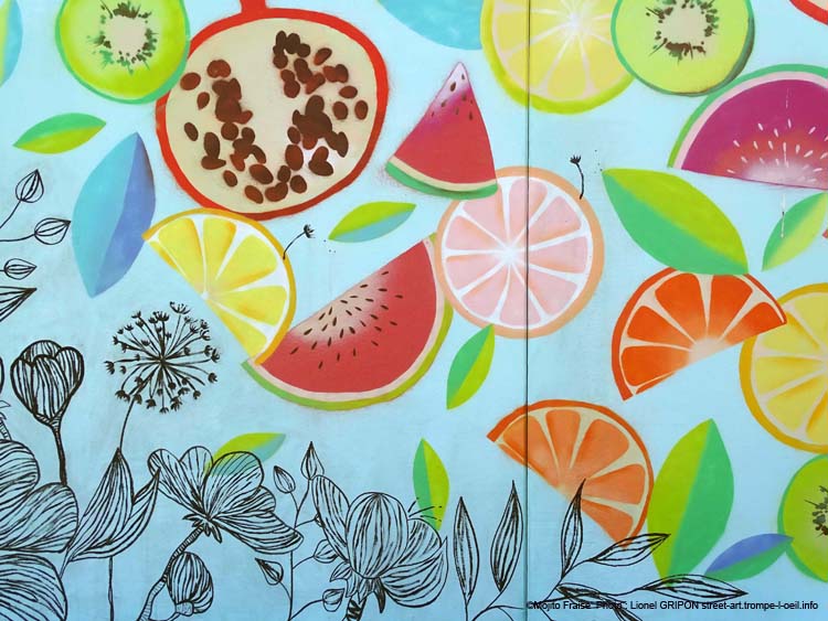 Bloc béton-58 Mojito Fraise