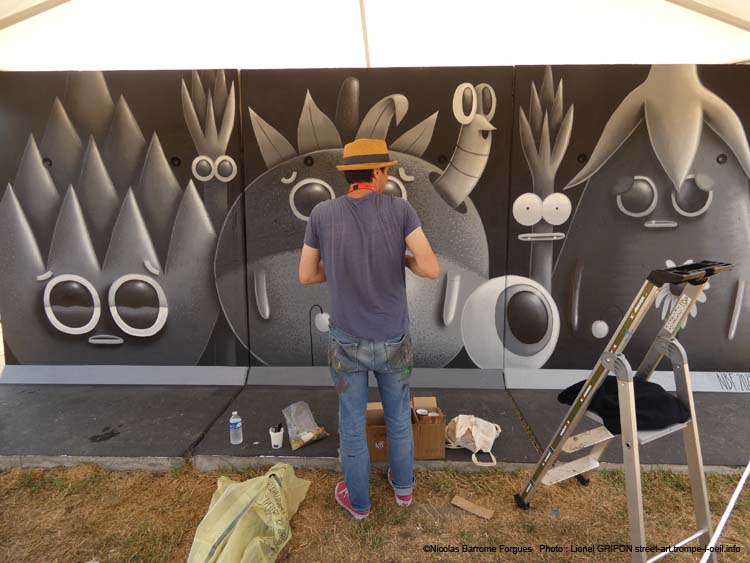Bloc béton-132 Barrome