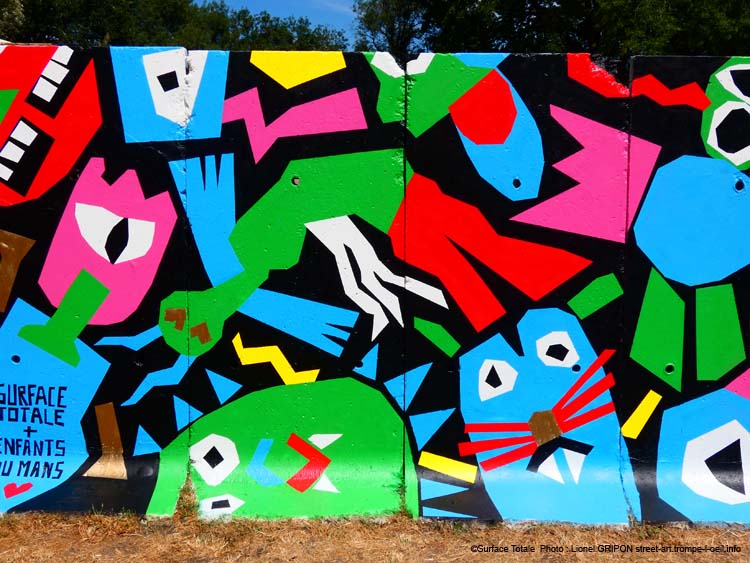 Bloc béton-207 Surface Totale