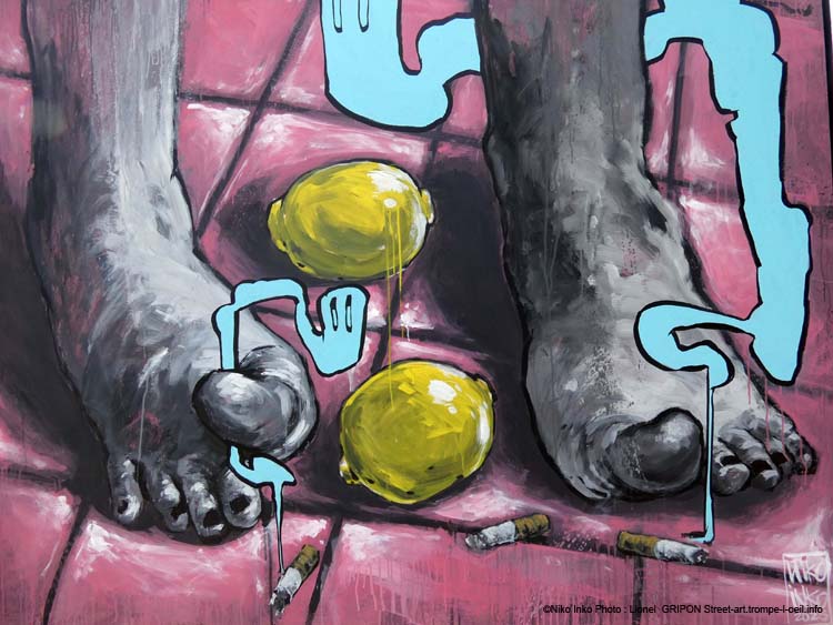 Pieds et citron