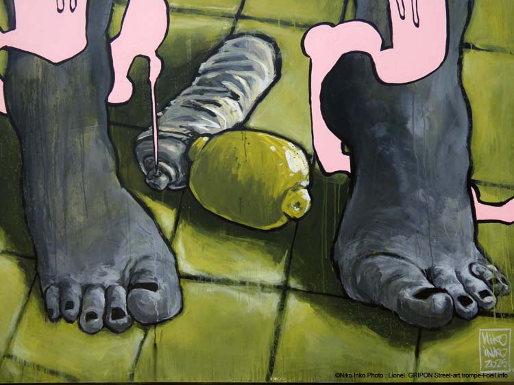 Pieds et citron