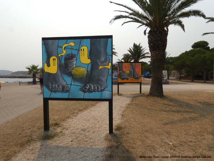 Pieds et citron