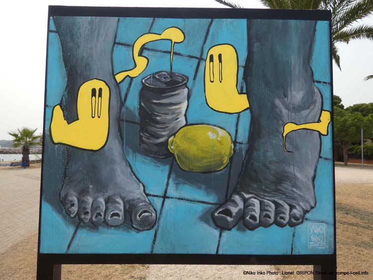 Pieds et citron