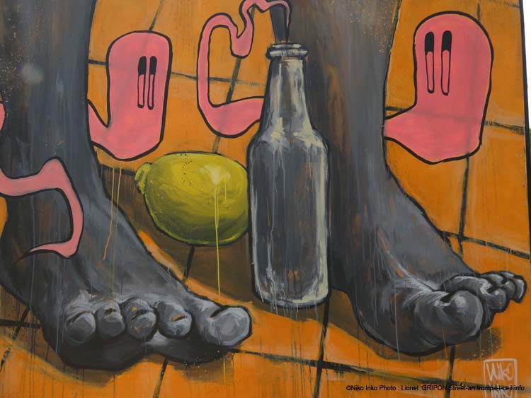 Pieds et citron