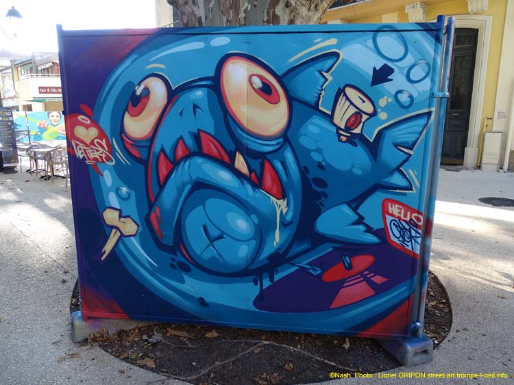 Animaux graffeurs