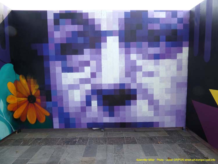 Homme pixélisé