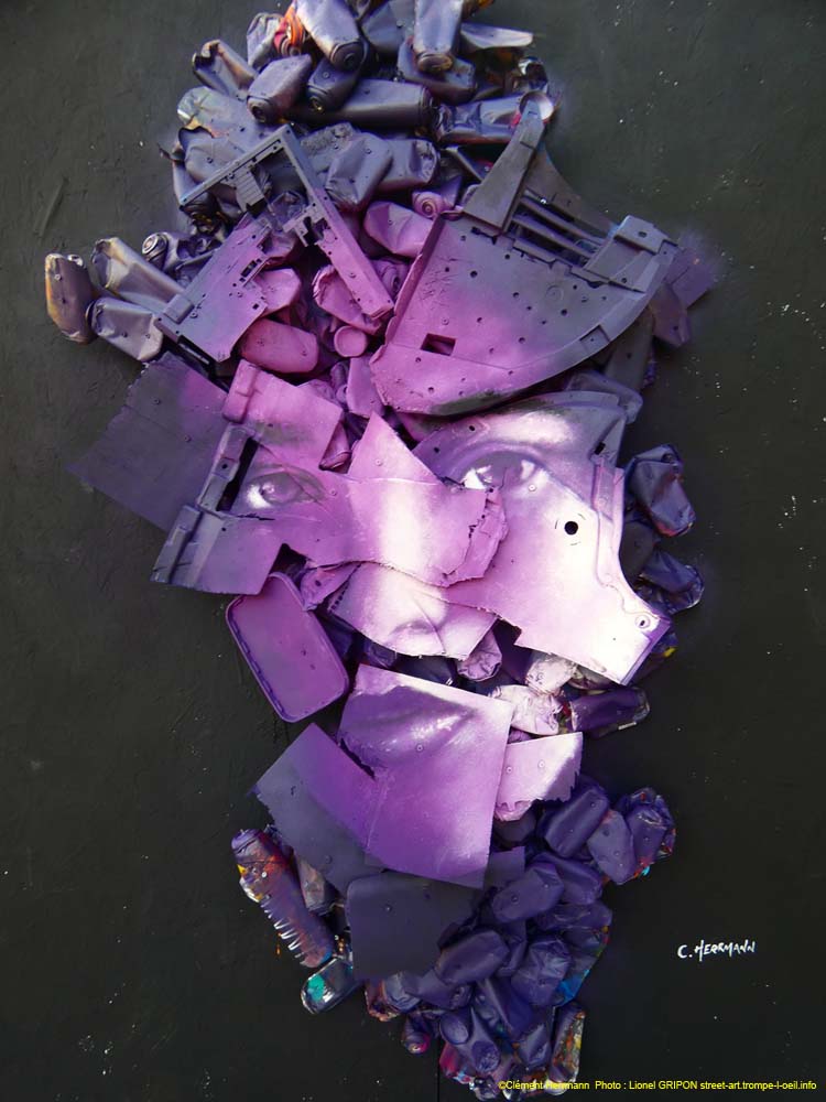 Portrait en relief