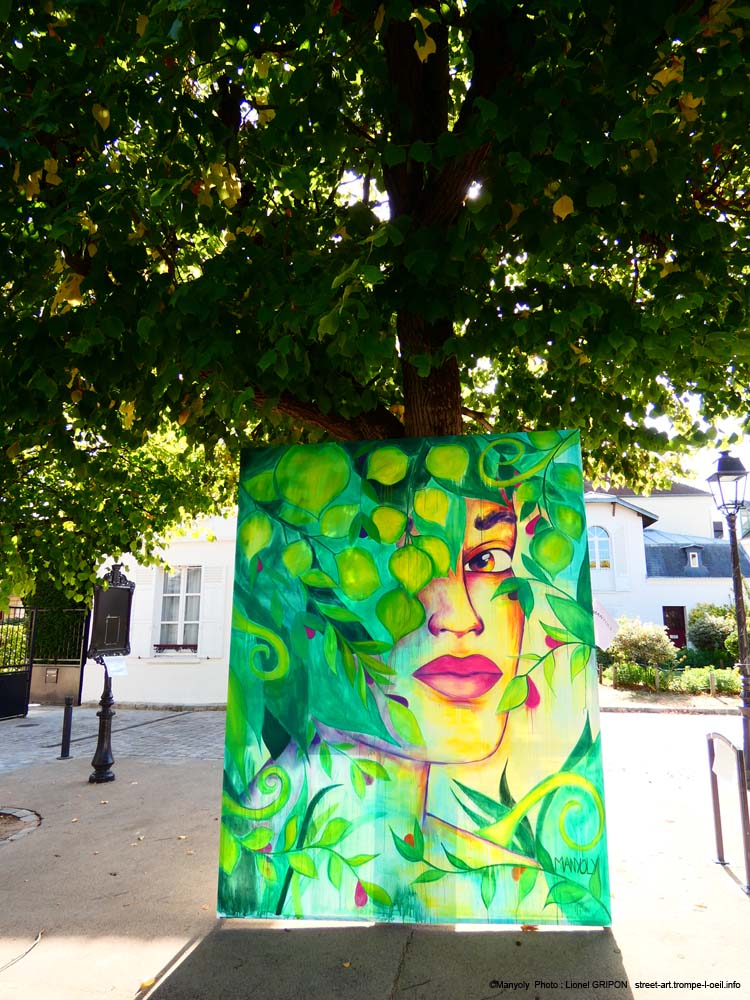 Femme et Tilleul
