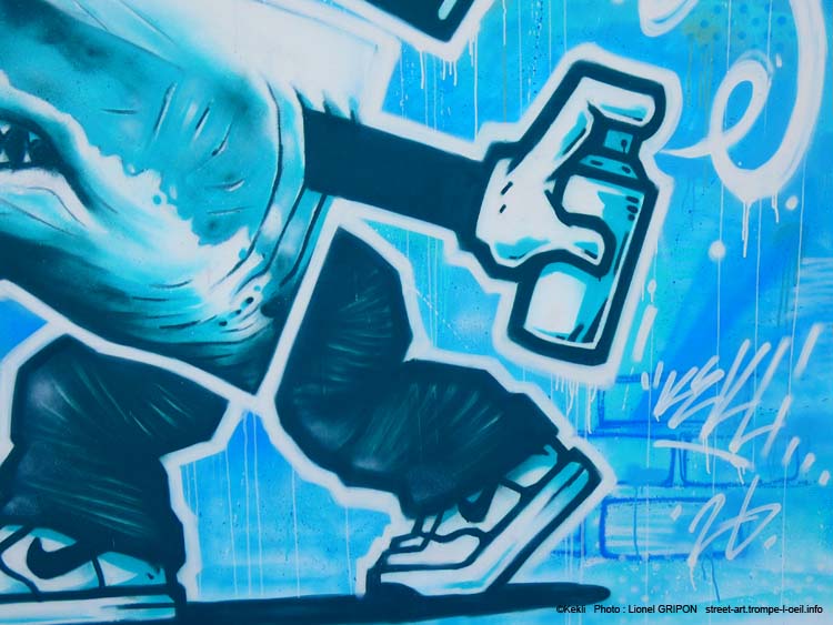 Graffeur requin