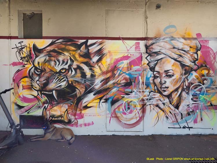 Tigre et africaine