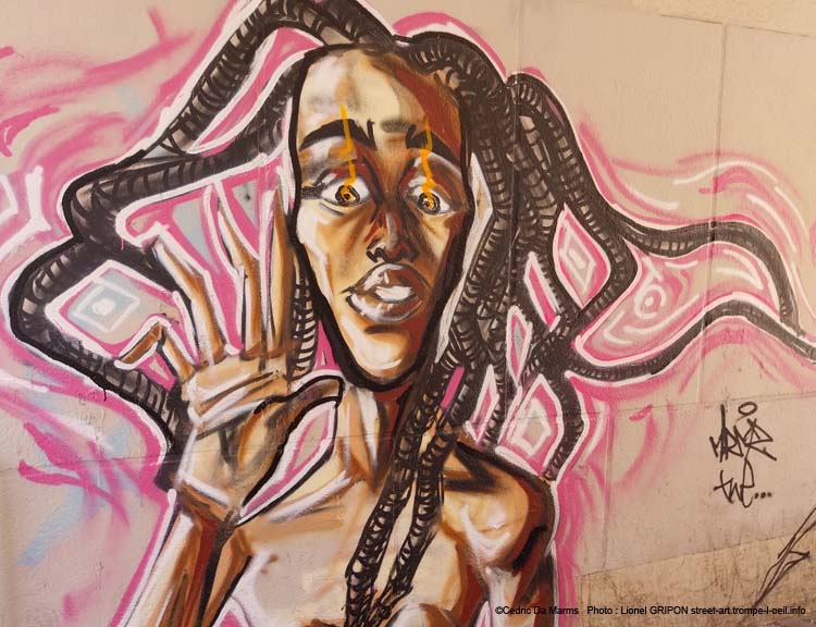 Africain aux longues tresses