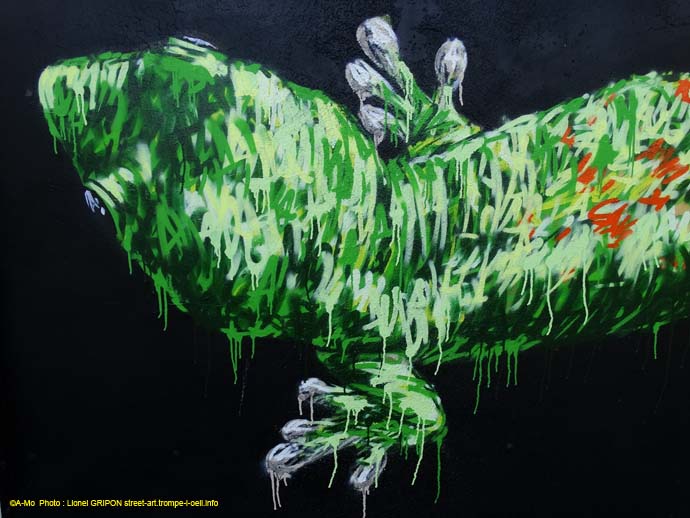 Lézard vert