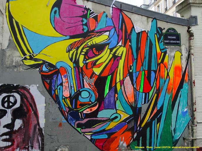 Visage à colorier