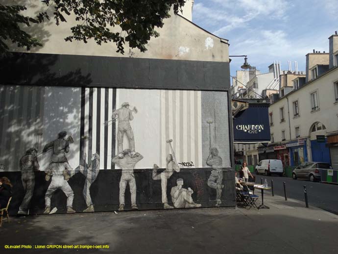 Le mur-51 Levalet