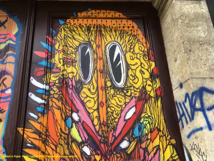 Porte immeuble