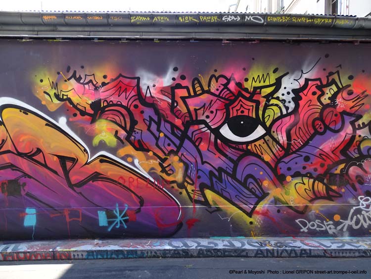 Graffeuse chamarré