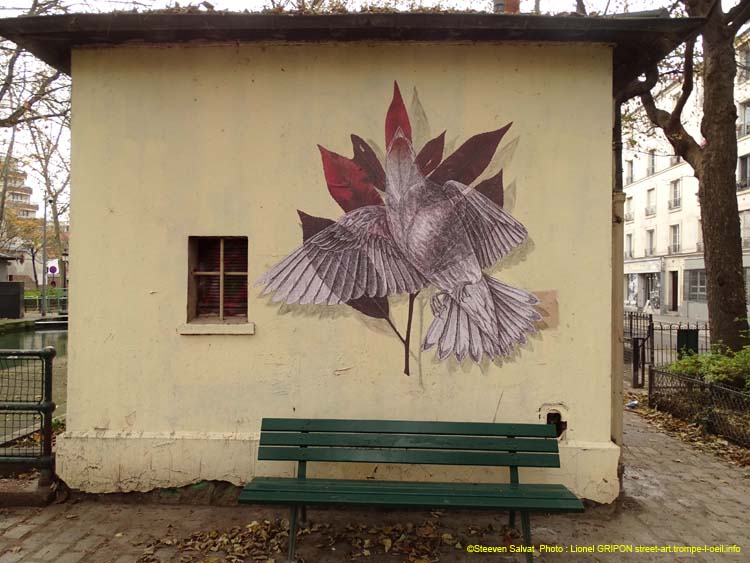 Envol de moineau