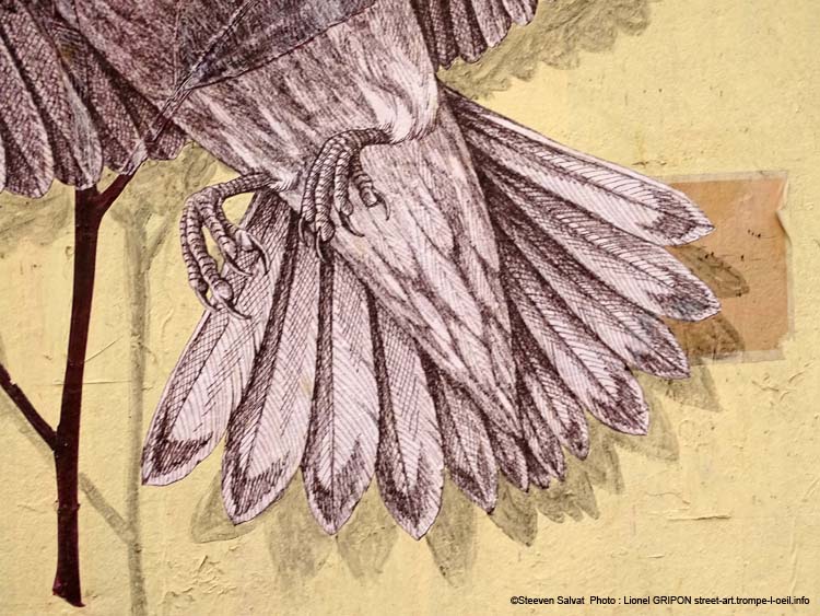 Envol de moineau