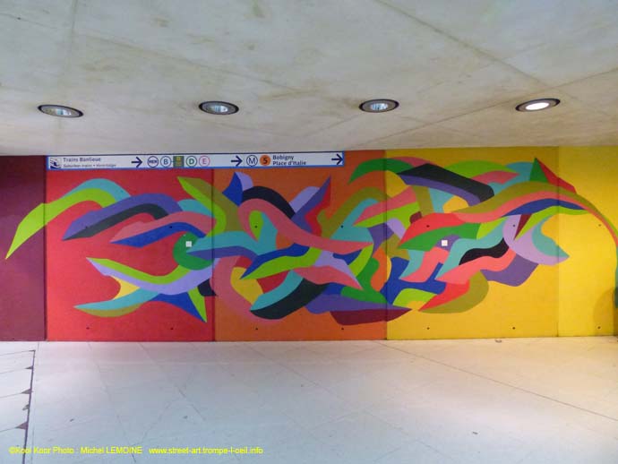 Couleurs Oiseaux multicolores