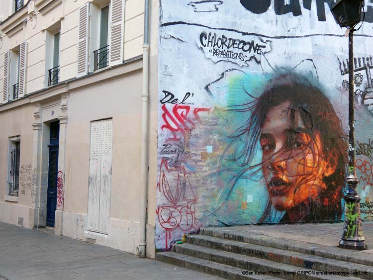 Cheveux dans le vent