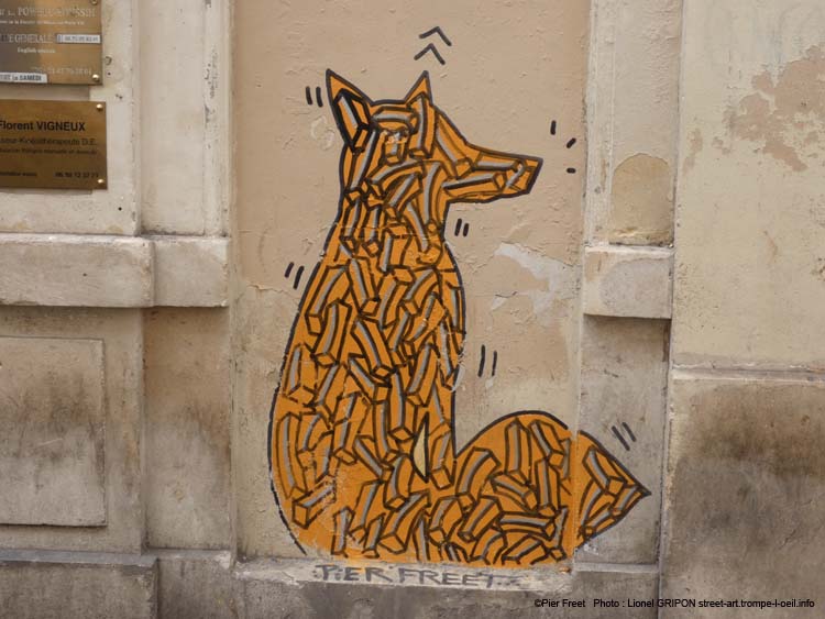 Renard stylisé