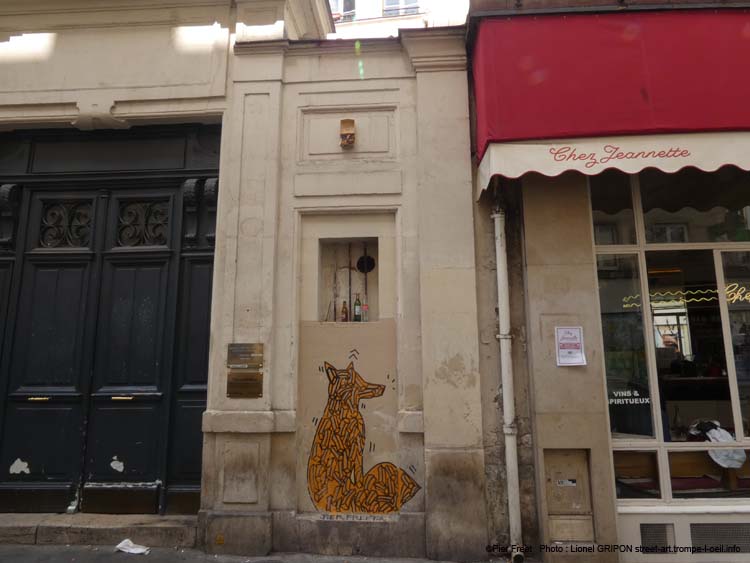 Renard stylisé
