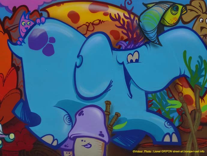 Défilé animalier